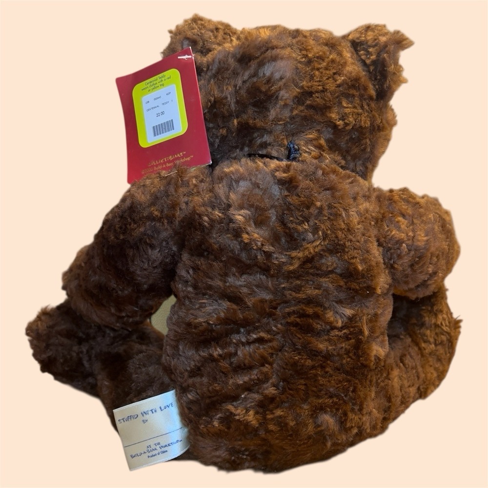 NWT Build-A-Bear Workshop Centennial II Series Limited Edition Brown Teddy Bear - Picture 3 of 10